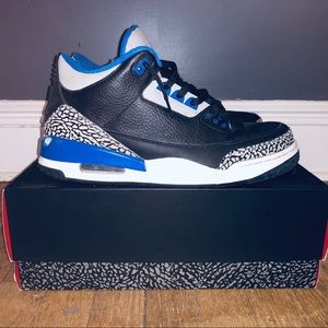 Air Jordan Retro 3 “Sport Blue” Size 12